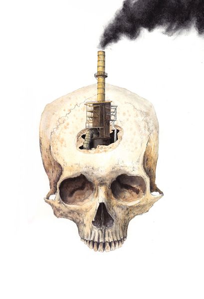 série Disconnected - Trepanned Skull II, 2010