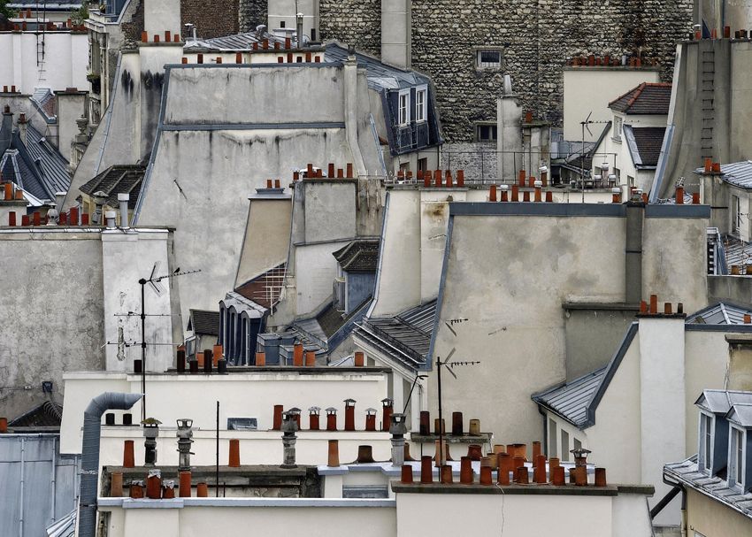 srie Paris RoofTops - 01, 2014