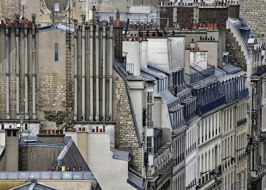 srie Paris RoofTops - 08, 2014